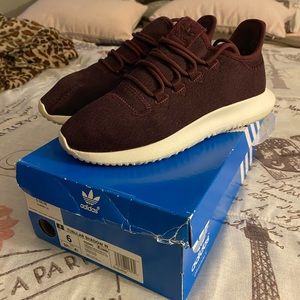 Burgundy Adidas Sneakers